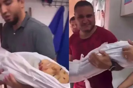 HƏMAS-ın fırıldağı üzə çıxdı: - Uşaq meyiti yerinə kuklalar... - VİDEO