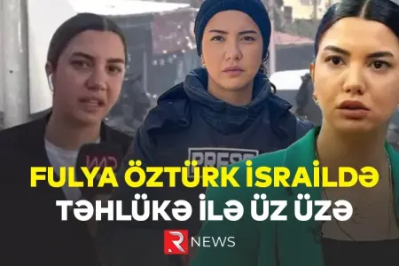 Fulya Öztürk İsraildə təhlükə ilə üz-üzə - RTV VİDEO