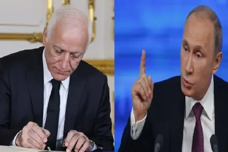 Ermənistan prezidenti Putinin həbsi barədə qərarı - TƏSDİQLƏDİ - RTV VİDEO