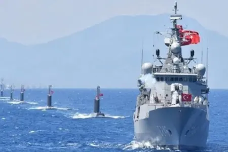Türkiyə hərbi gəmilərini Aralıq dənizinə - YOLLADI