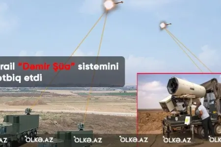 Dünyada ilk dəfə: - İsrail “Dəmir Şüa” sistemini tətbiq etdi