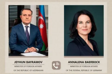 Ceyhun Bayramov almaniyalı həmkarı ilə sülh perspektivlərini - müzakirə edib