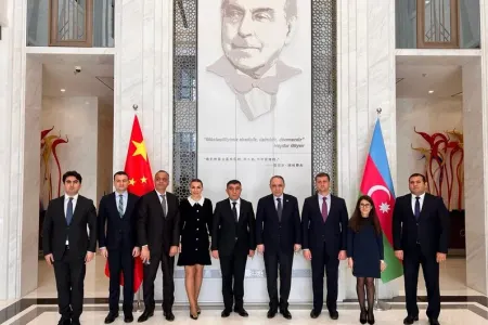 Azərbaycan Baş prokuroru Çində səfərdədir - FOTO
