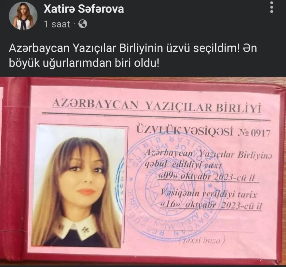 Tanınmış psixoloq AYB-yə üzv seçildi - FOTO