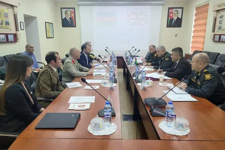 Nazirliklər arasında qərargah danışıqları keçirildi - FOTO