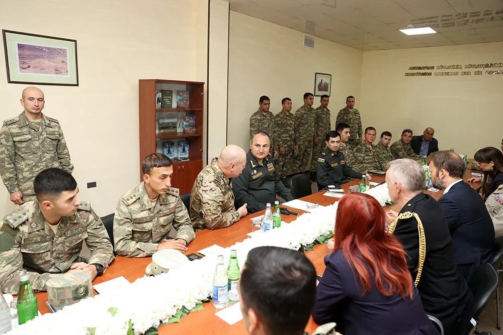 Nazirliklər arasında qərargah danışıqları keçirildi - FOTO