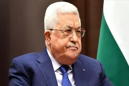 Mahmud Abbas Fələstin-İsrail böhranının həllindən - DANIŞDI