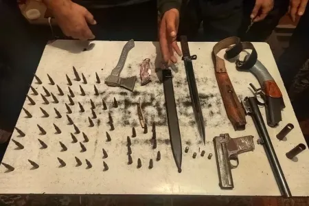 Sabirabad sakininin evindən silah-sursat - AŞKARLANDI - FOTO
