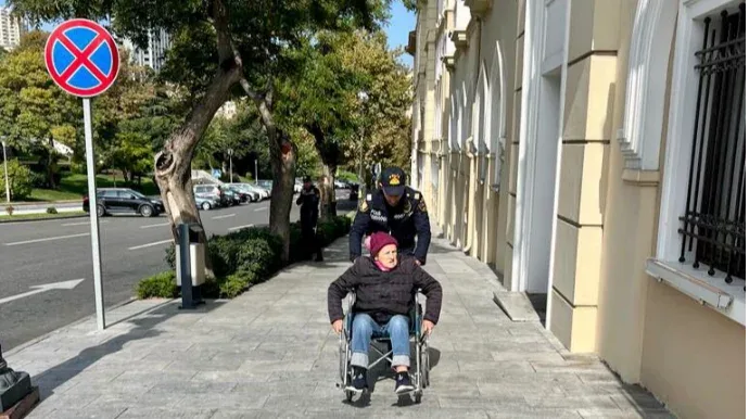 Polisin bu addımını çəkib paylaşdılar - FOTO
