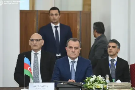 Ceyhun Bayramov Tehranda bəyanatla - çıxış edib