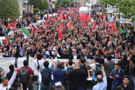 İstanbulda Fələstinə dəstək mitinqi - keçiriləcək - VİDEO