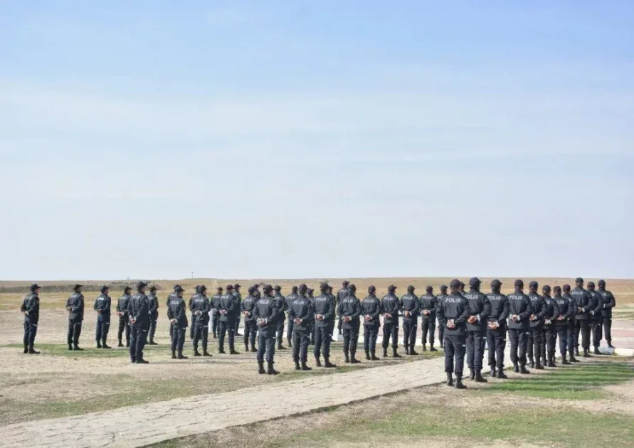 Naxçıvanda polislər kütləvi ATƏŞ - AÇDILAR - FOTO