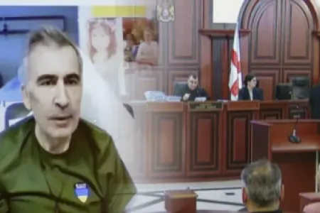 Saakaşvilinin növbəti məhkəməsi keçirilir