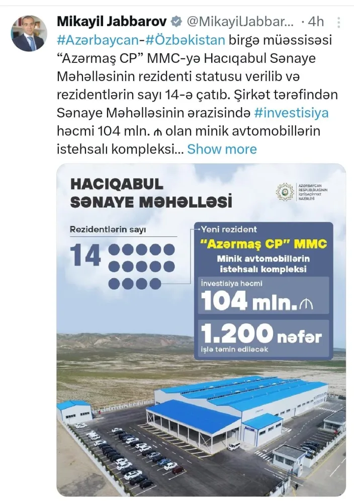 Nazirdən 1200 işsizə ŞAD - XƏBƏR - FOTO