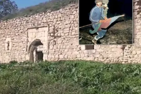 Natiq Qasımovun təkbaşına müdafiə etdiyi məbəddən 32 il sonra - VİDEO