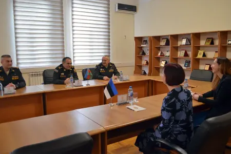 NATO ekspertlərinin iştirakı ilə treninq keçirilir