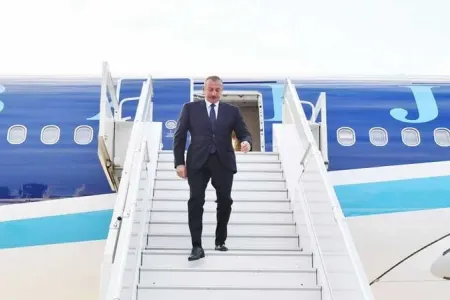 İlham Əliyev Qazaxıstana səfərə yollandı