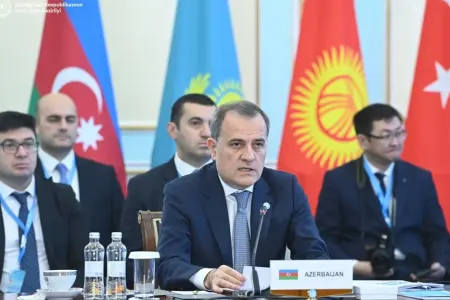 Ceyhun Bayramov TDT Xarici İşlər Nazirləri Şurasının 10-cu iclasında çıxış - ETDİ - VİDEO