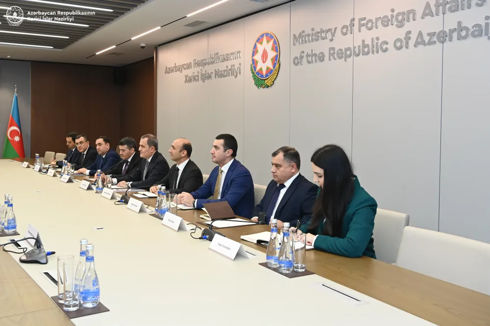XİN rəhbərlərinin geniş tərkibdə görüşü keçirildi - FOTO