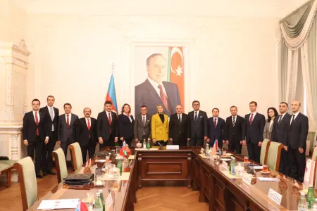 Kamran Əliyev Türkiyə nümayəndə heyəti ilə görüşüb - FOTO