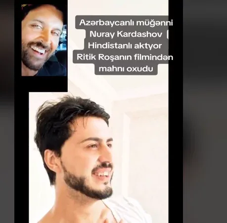 Bollivud ulduzundan azərbaycanlı müğənniyə - TƏŞƏKKÜR
