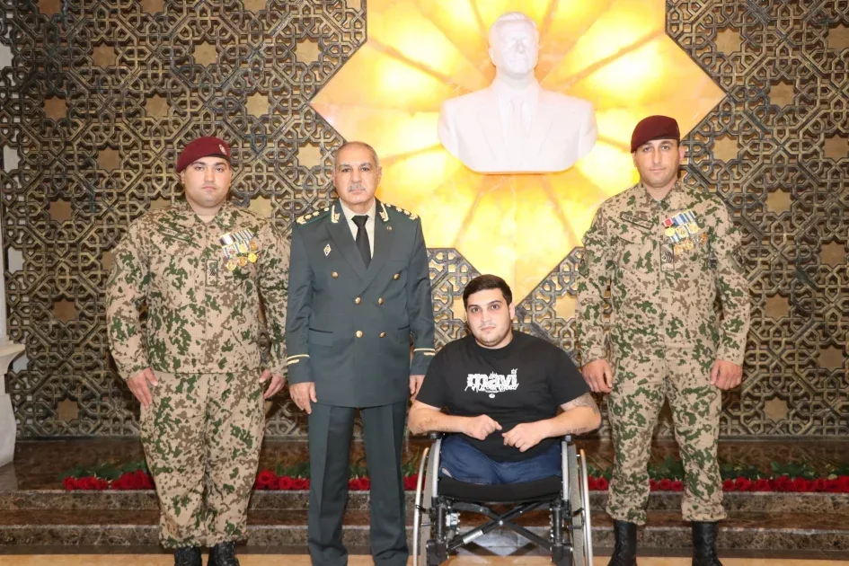 Hərbi Prokurorluqda qazilərlə görüş keçirildi - FOTO