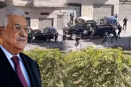 Fələstin liderinin maşın karvanına hücum edildi - RTV VİDEO