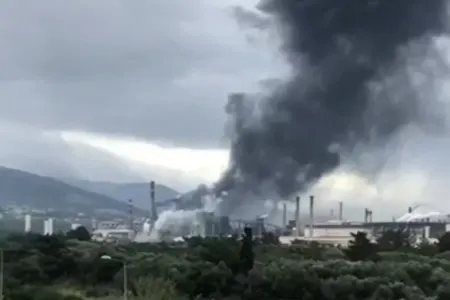 Türkiyədə fabrik partladı