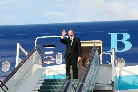 Azərbaycan Prezidentinin Özbəkistana səfəri - başa çatdı - FOTO