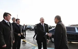 Azərbaycan Prezidentinin Özbəkistana səfəri - başa çatdı - FOTO
