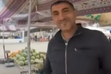 Şamaxı bazarına gələn türkə satıcılardan böyük jest - VİDEO