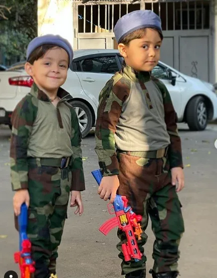 Bu da Fərdanın ikinci evliliyindən olan - ÖVLADLARI - FOTO