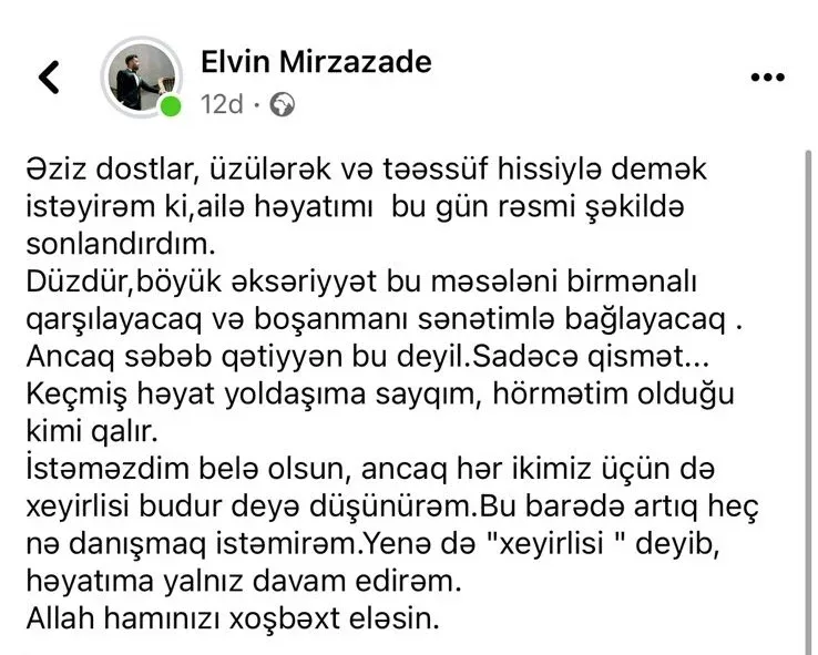 Məşhur azərbaycanlı müğənni - BOŞANDI -FOTO