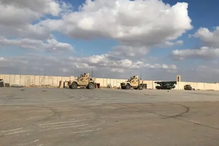 ABŞ-nin İraqdakı bazası - VURULDU