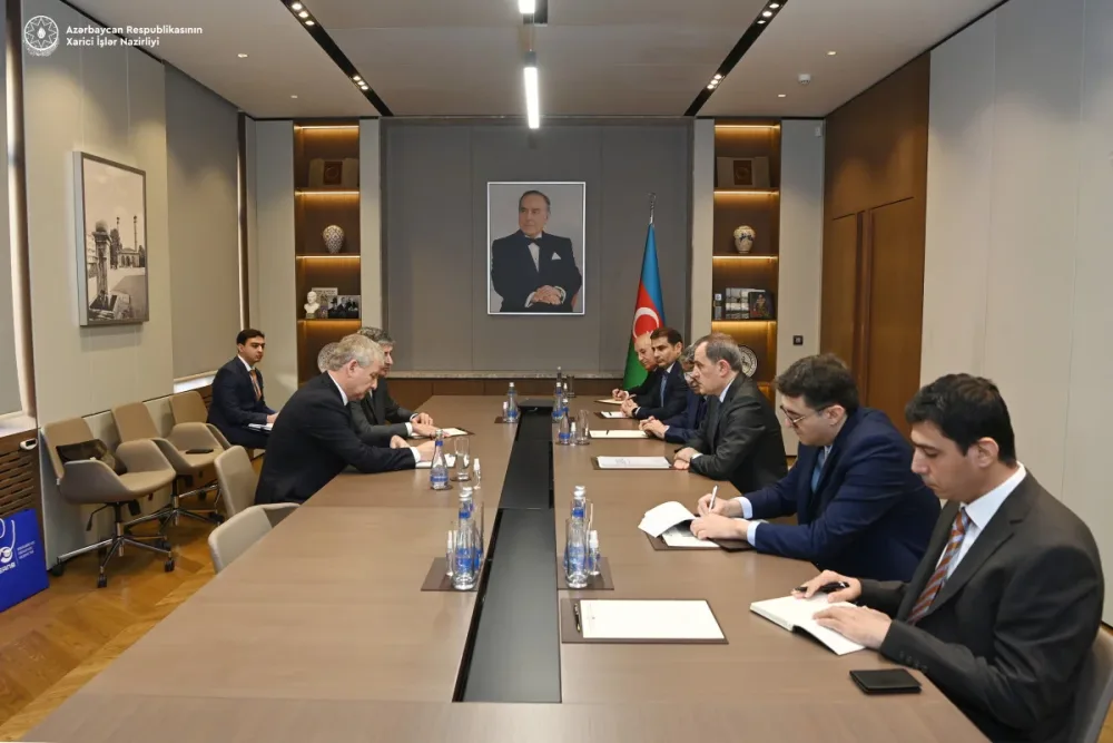 Nazir Avrasiya Patent İdarəsinin prezidentini - QƏBUL ETDİ - FOTO