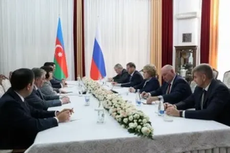 Sahibə Qafarova Valentina Matviyenko ilə görüşüb - FOTO/ VİDEO