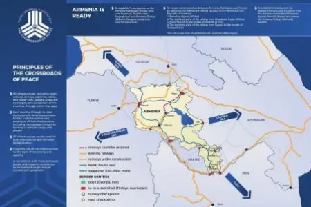 Ermənistan "Dünyanın kəsişməsi"ni təqdim etdi: - Azərbaycanla 5 sərhəd məntəqəsi.. - VİDEO