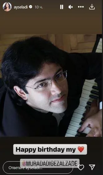 Aysel Teymurzadə HƏYAT YOLDAŞINI belə təbrik etdi - FOTO