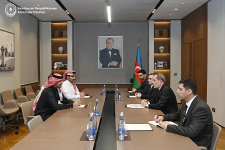 Nazir Qətər səfirini qəbul etdi - FOTO