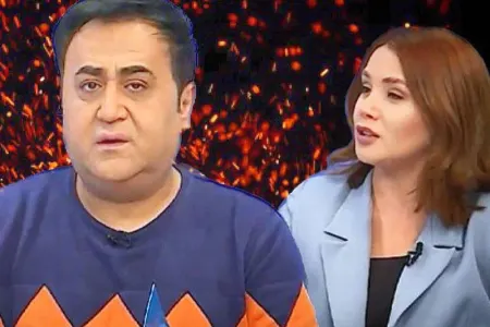 Elgizin verilişində GƏRGİN ANLAR: - Pərvanə dalaşıb verilişdən getdi