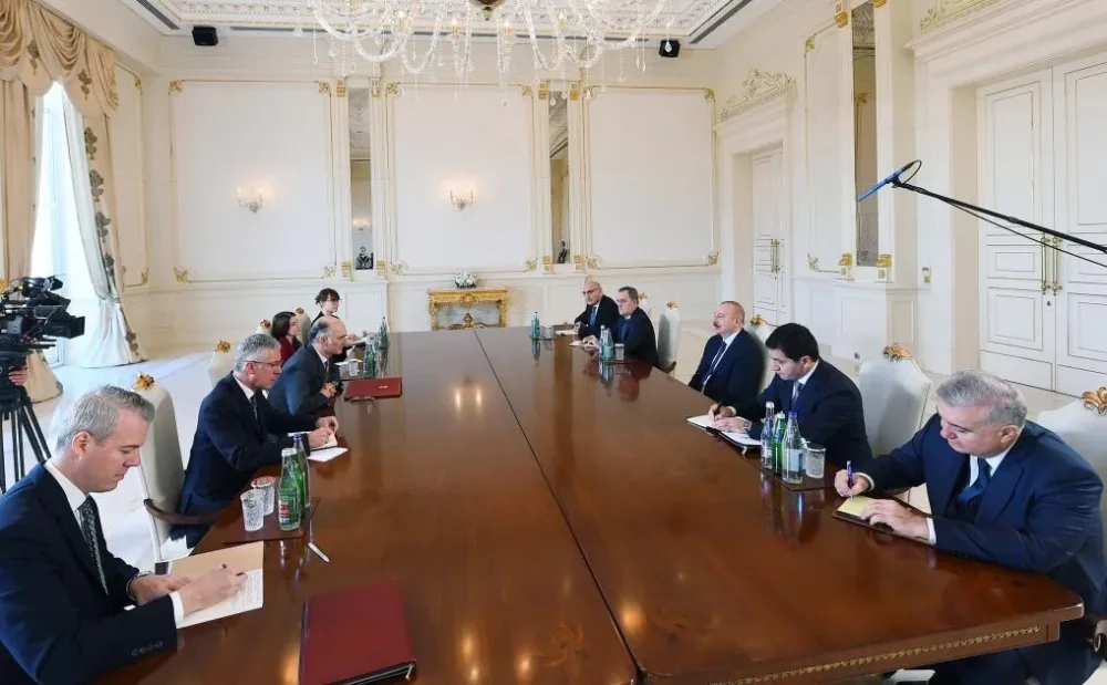 İlham Əliyev Leo Dokertini qəbul etdi