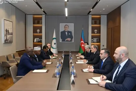 Nazir İƏT-in Baş katibi ilə görüşüb - FOTO