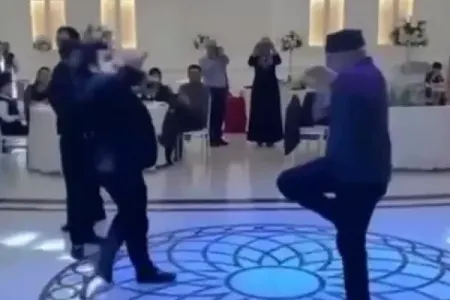 Xalq artisti Alim Qasımovdan möhtəşəm rəqs - VİDEO