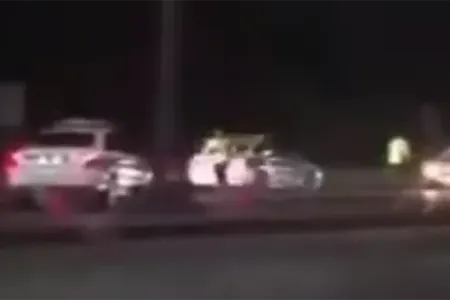 Sərxoş sürücü belə saxlanıldı - ANBAAN GÖRÜNTÜLƏR