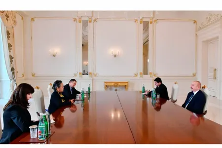 Prezident Armida Salsiya Alişahbananı qəbul etdi