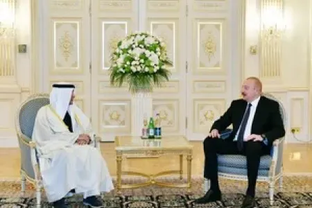 Prezident Casim Məhəmməd əl-Budeyvini qəbul etdi - FOTO