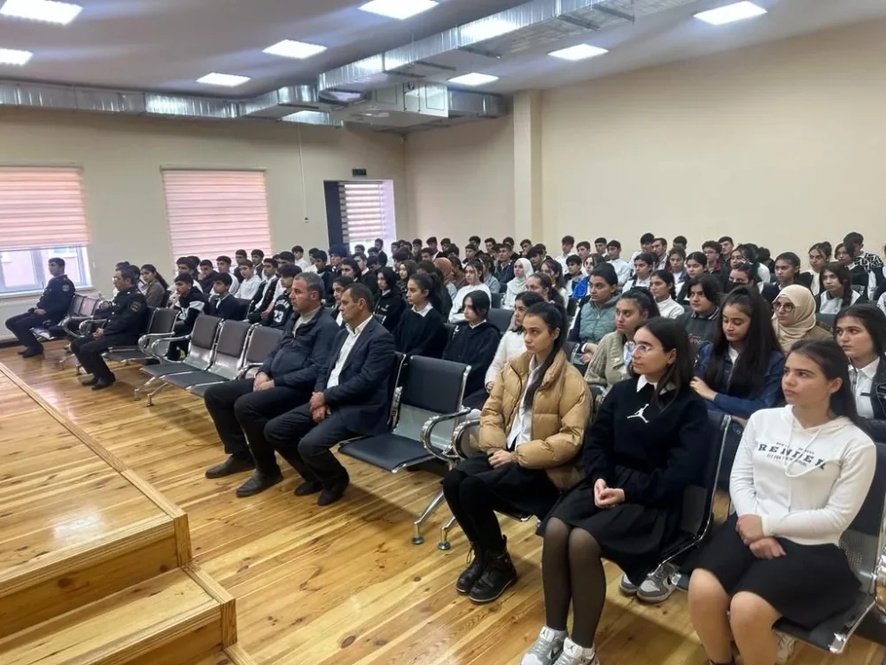 Göyçayda narkomaniyanın fəsadları ilə bağlı maarifləndirmə tədbiri - KEÇİRİLDİ