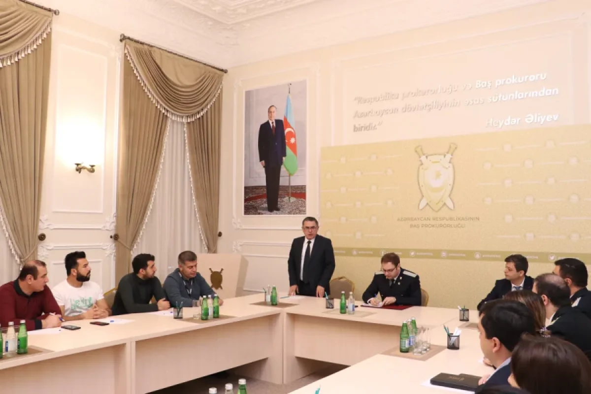 Baş Prokurorluqda media nümayəndələri üçün interaktiv təlim - FOTO