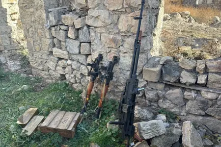 Qubadlıda silah-sursat aşkarlanıb