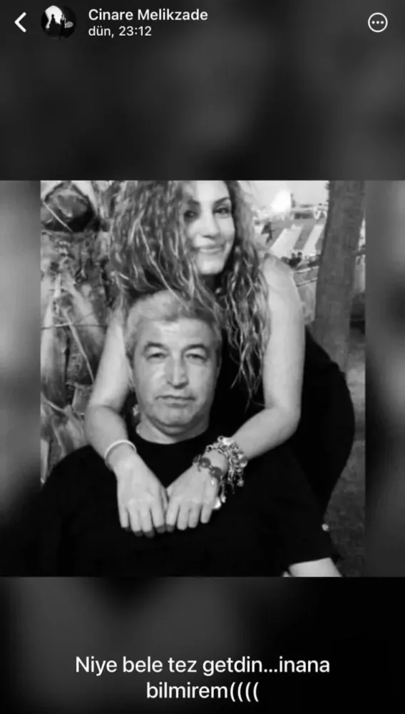 Atasının vəfat xəbərini xaricdə alan Çinarədən ilk paylaşım - FOTO